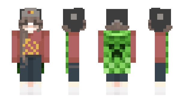 Minecraft skin HeyImAbra