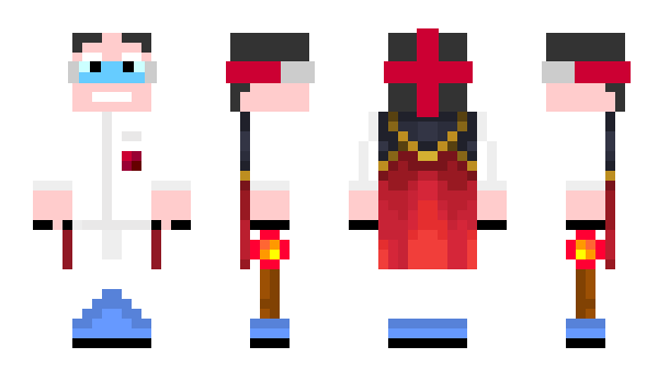 Minecraft skin Sanzo_Cerberus