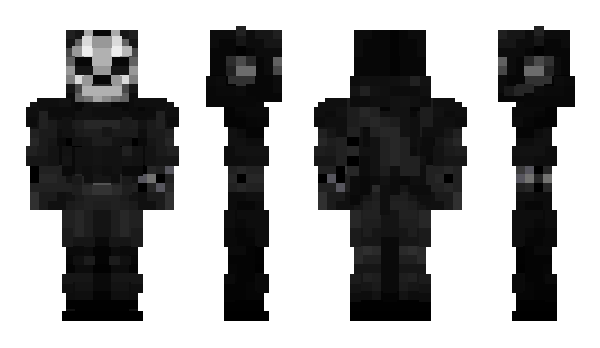 Minecraft skin qrall