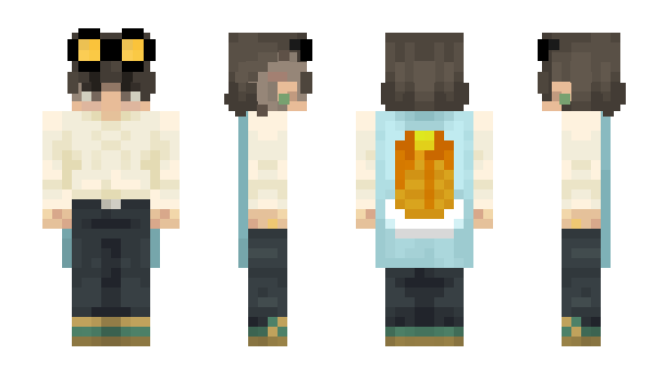 Minecraft skin Metoorit