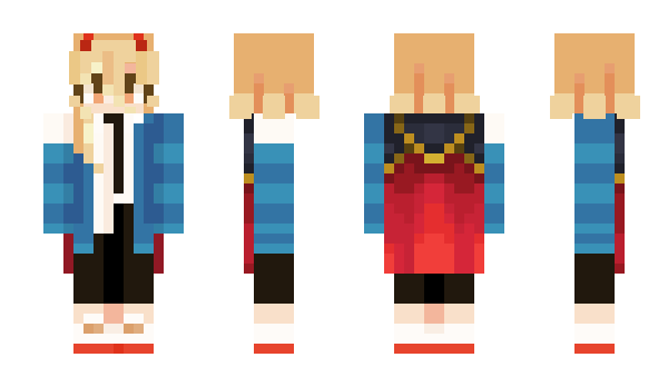 Minecraft skin burboo