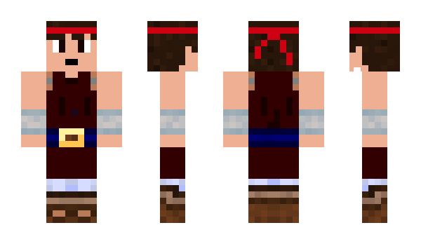 Minecraft skin SuperKneeMaster