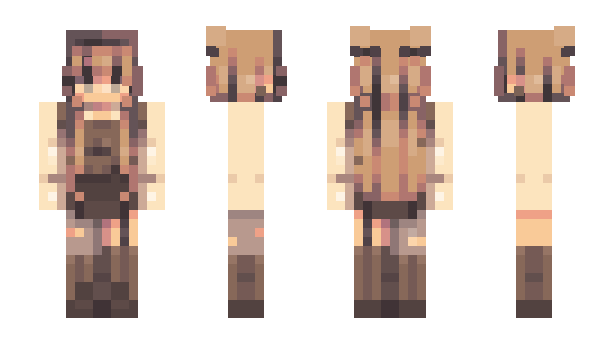 Minecraft skin MsWimpJr