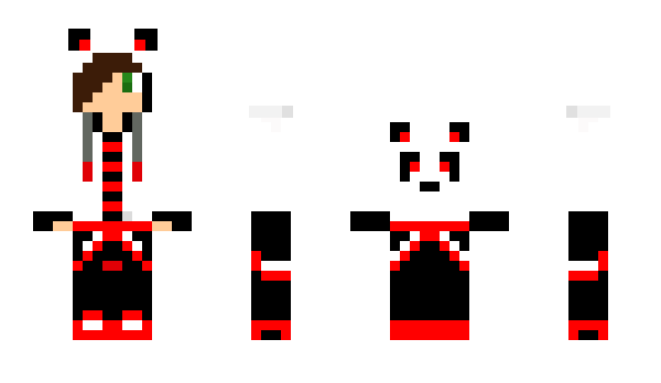 Minecraft skin Panda_Boy