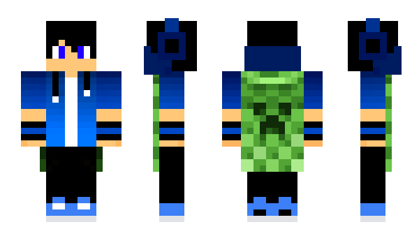 Minecraft skin Hxlo