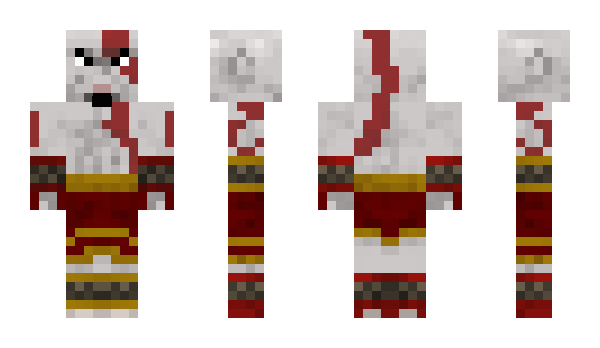 Minecraft skin Kratos35