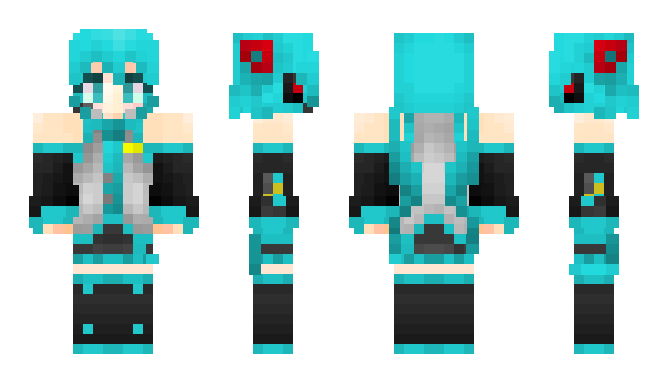 Minecraft skin fancymonster