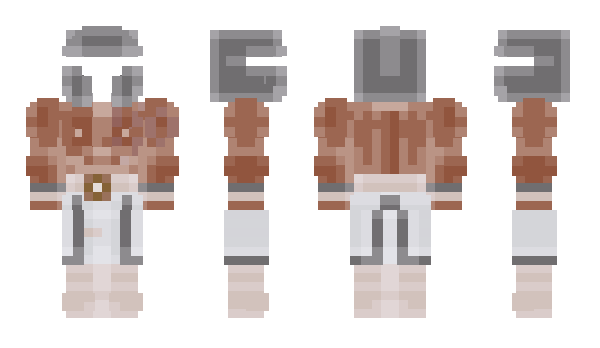 Minecraft skin VybzKartelll