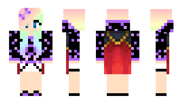 Minecraft skin TheGirlDragonx