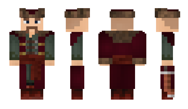 Minecraft skin Jaremu