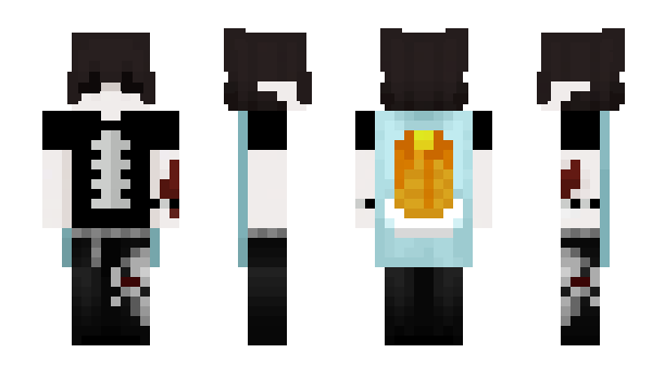 Minecraft skin MoreEatMoreFAT