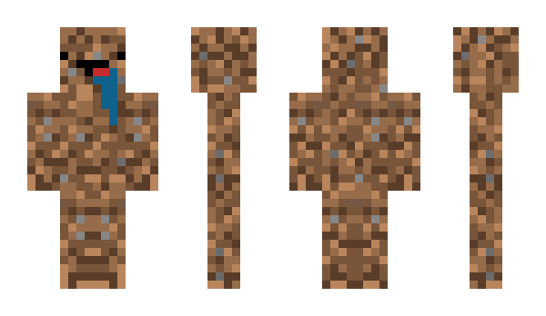 Minecraft skin DirtW