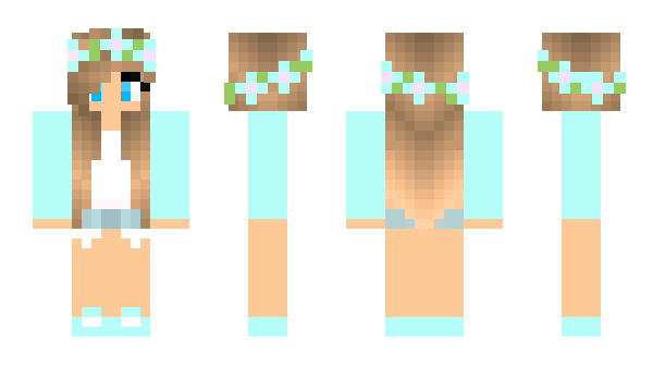 Minecraft skin Coolgirl125
