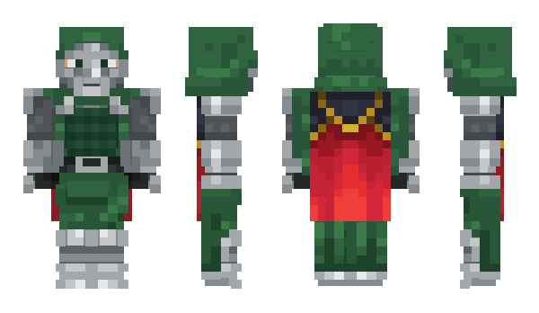 Minecraft skin Roi2026
