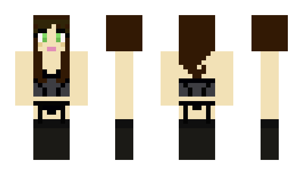 Minecraft skin Melanye