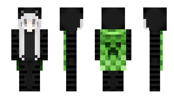 Minecraft skin SuperSillyCat54