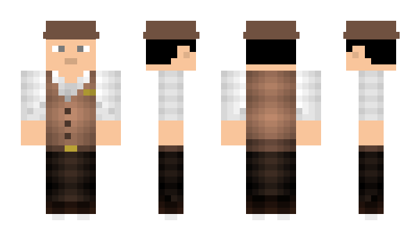 Minecraft skin SA_A7MAD