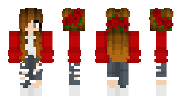 Minecraft скин по нику MariaBlockMaster