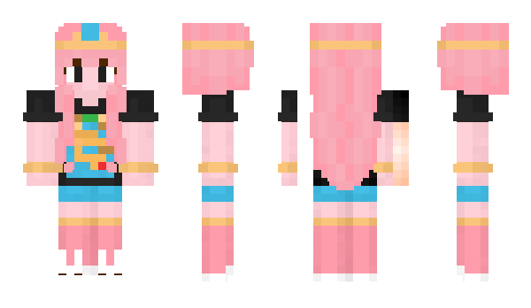 Minecraft skin BarbUi