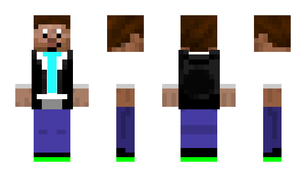 Minecraft skin Rocksmasha