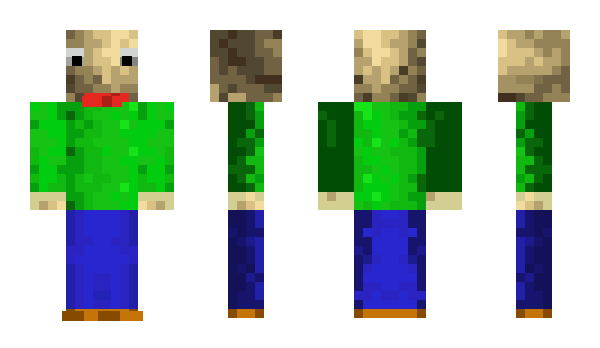 Minecraft skin BaldisBasics