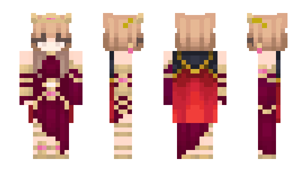 Minecraft skin PrincessFonk