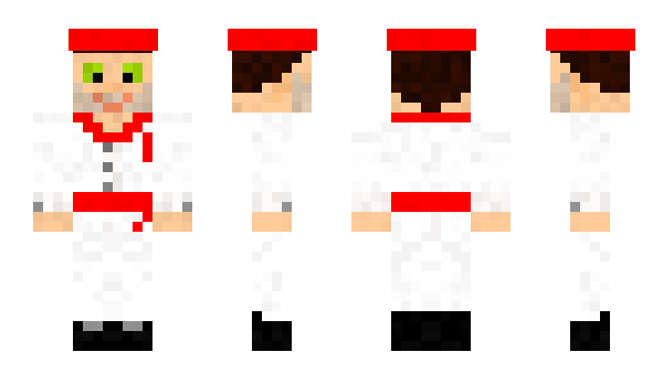 Minecraft skin bartito