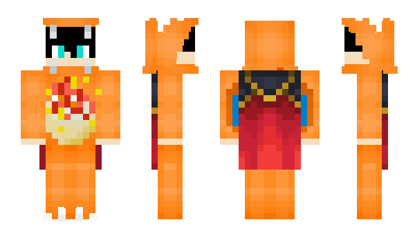 Minecraft skin Charizarid