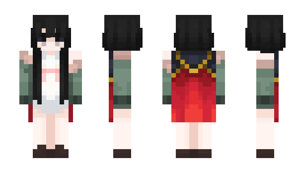 Minecraft skin wormikan