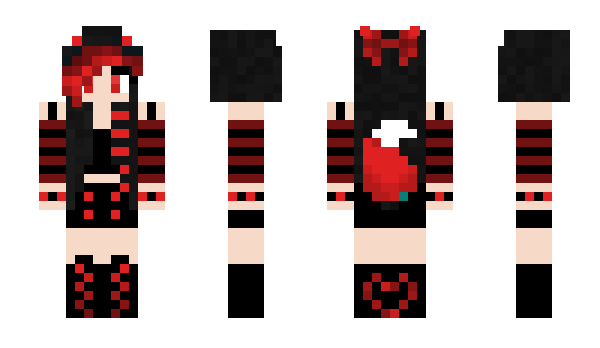 Minecraft скин по нику FoxxyBoxxy