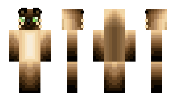 Minecraft skin Tikara