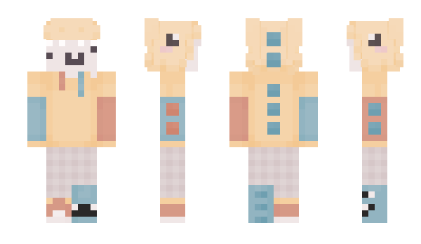 Minecraft skin DinoNuggetFan