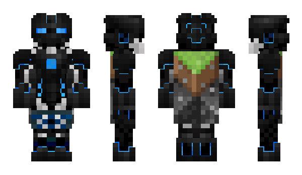 Minecraft skin NiceBlue31