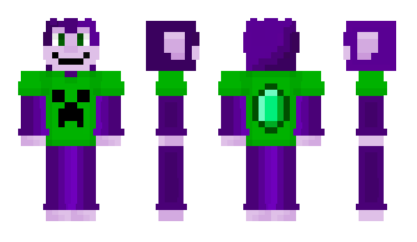 Minecraft skin LoonWolfer