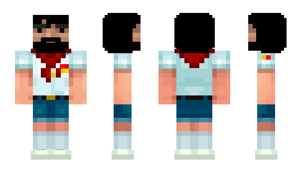 Minecraft skin Psixoloog