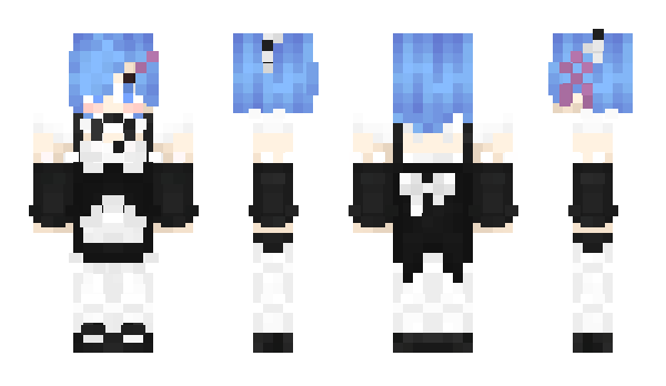 Minecraft skin Rem2