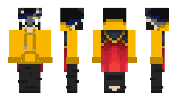 Minecraft скин по нику CaffeinatedRacc
