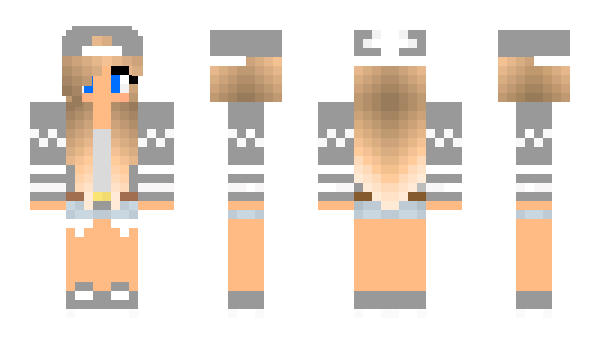 Minecraft skin Hatsuky