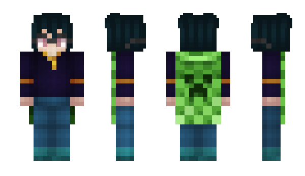Minecraft skin CRACKPIPED