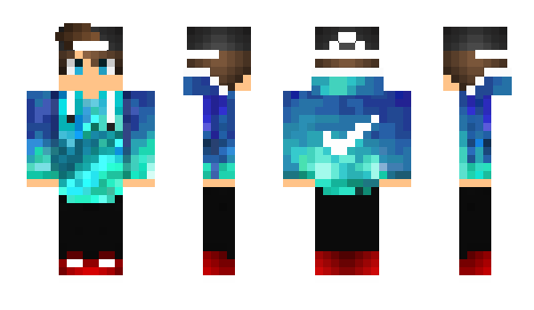 Minecraft skin Andromedas