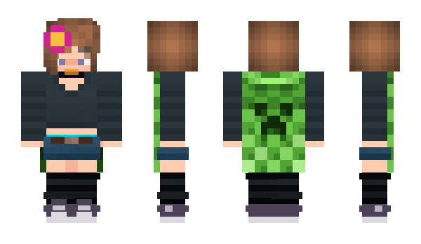 Minecraft skin SumiSakurasawa