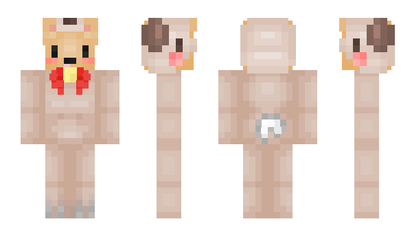 Minecraft skin Houndi
