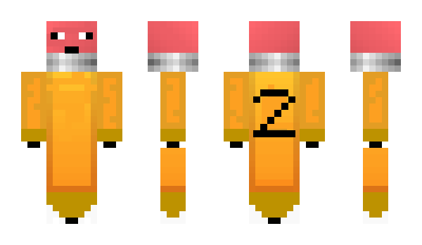 Minecraft skin NumberTwo