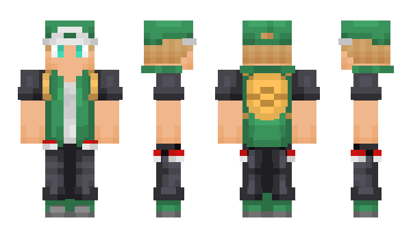 Minecraft skin Zaneki