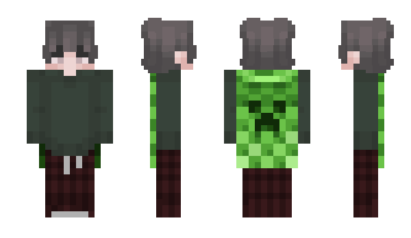 Minecraft скин по нику wqaz_