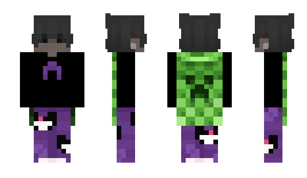 Minecraft skin Slouched