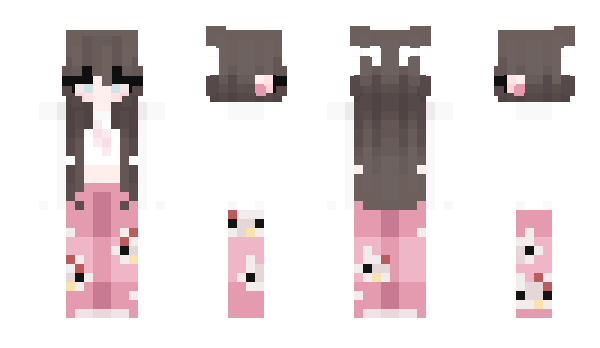 Minecraft skin zosienka
