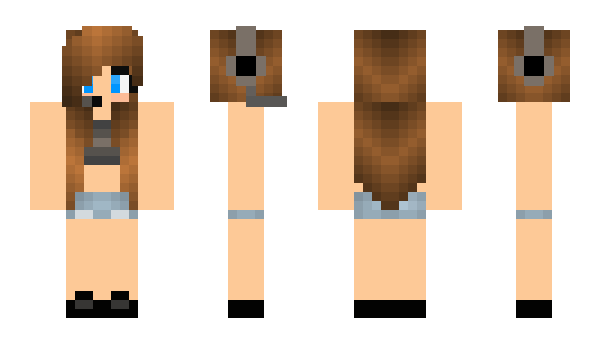 Minecraft skin Lucy404