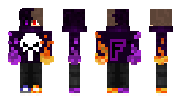 Minecraft skin iaky