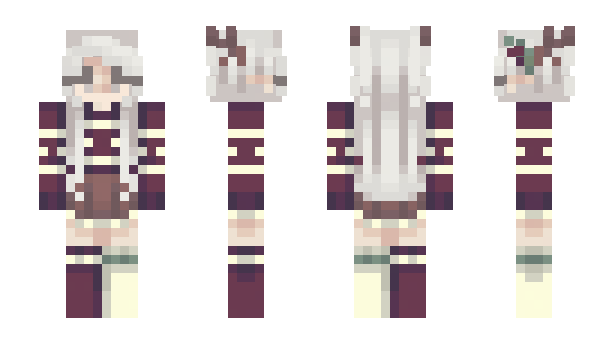 Minecraft skin QueenAra